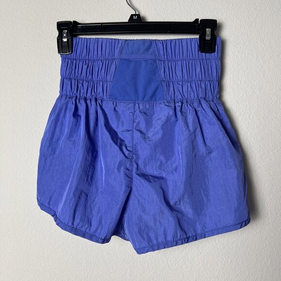 Free People The Way Home Shorts In Cobalt Blue Activewear Running Size XS Gym - Picture 4 of 8